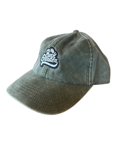 Keps Low Profile grön Vintage