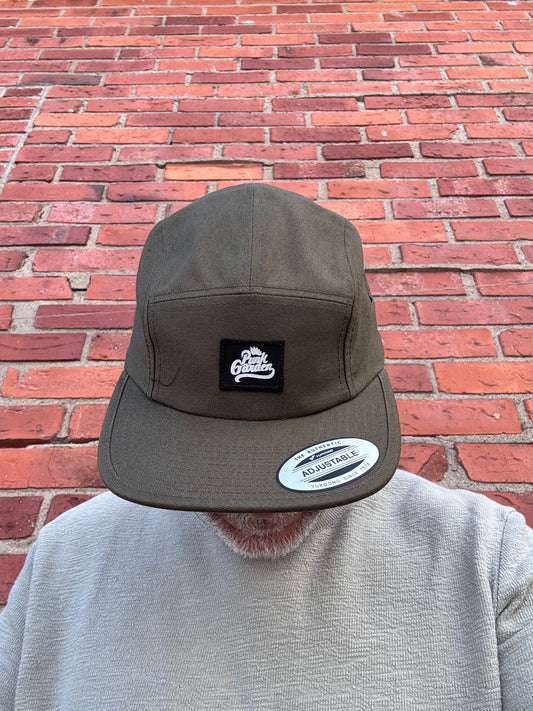 Keps 5-Panel Oliv