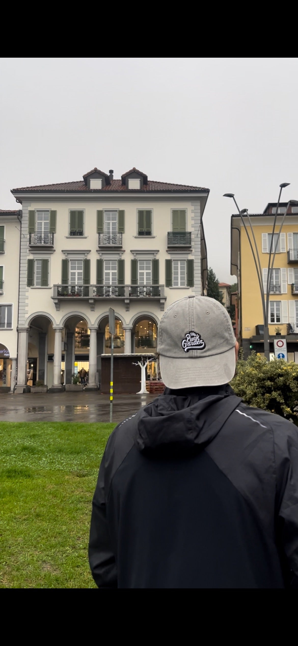 Cap Low Profile Grey Vintage