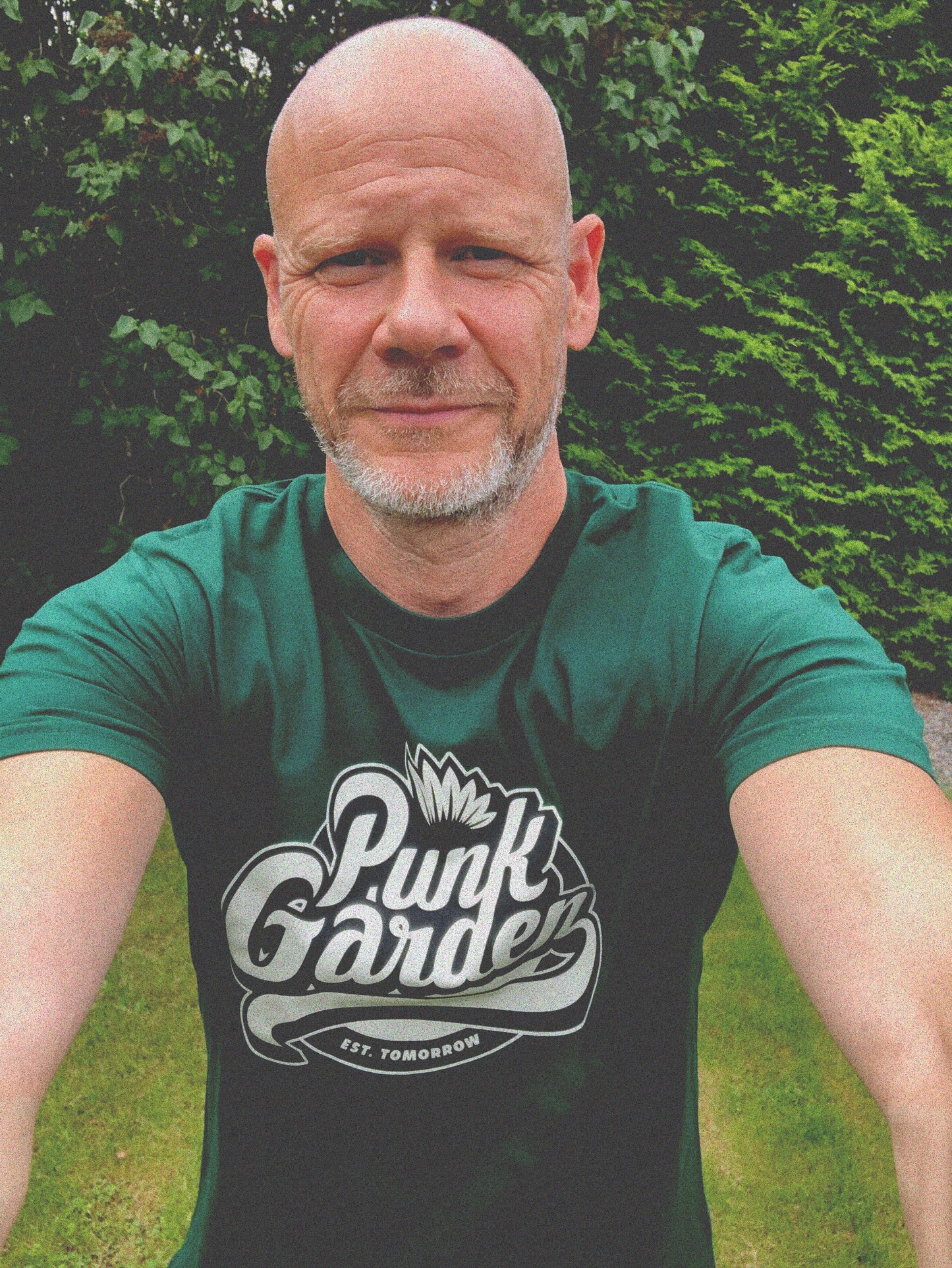 T-shirt regular fit grön