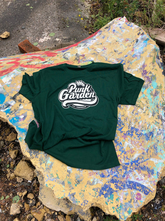 T-shirt regular fit grön