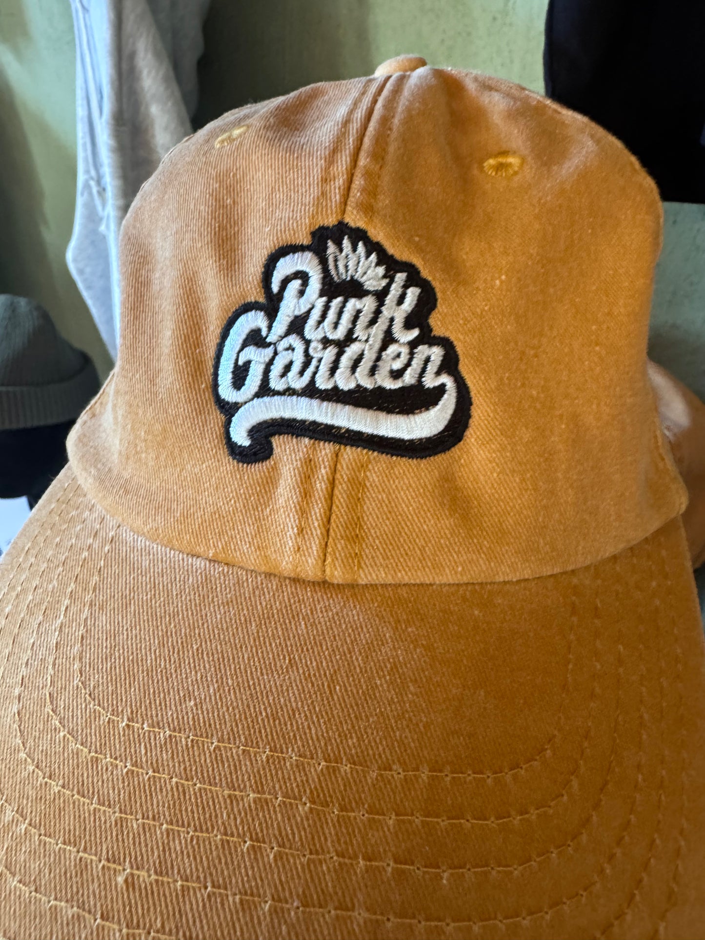 Keps Low Profile gul Vintage