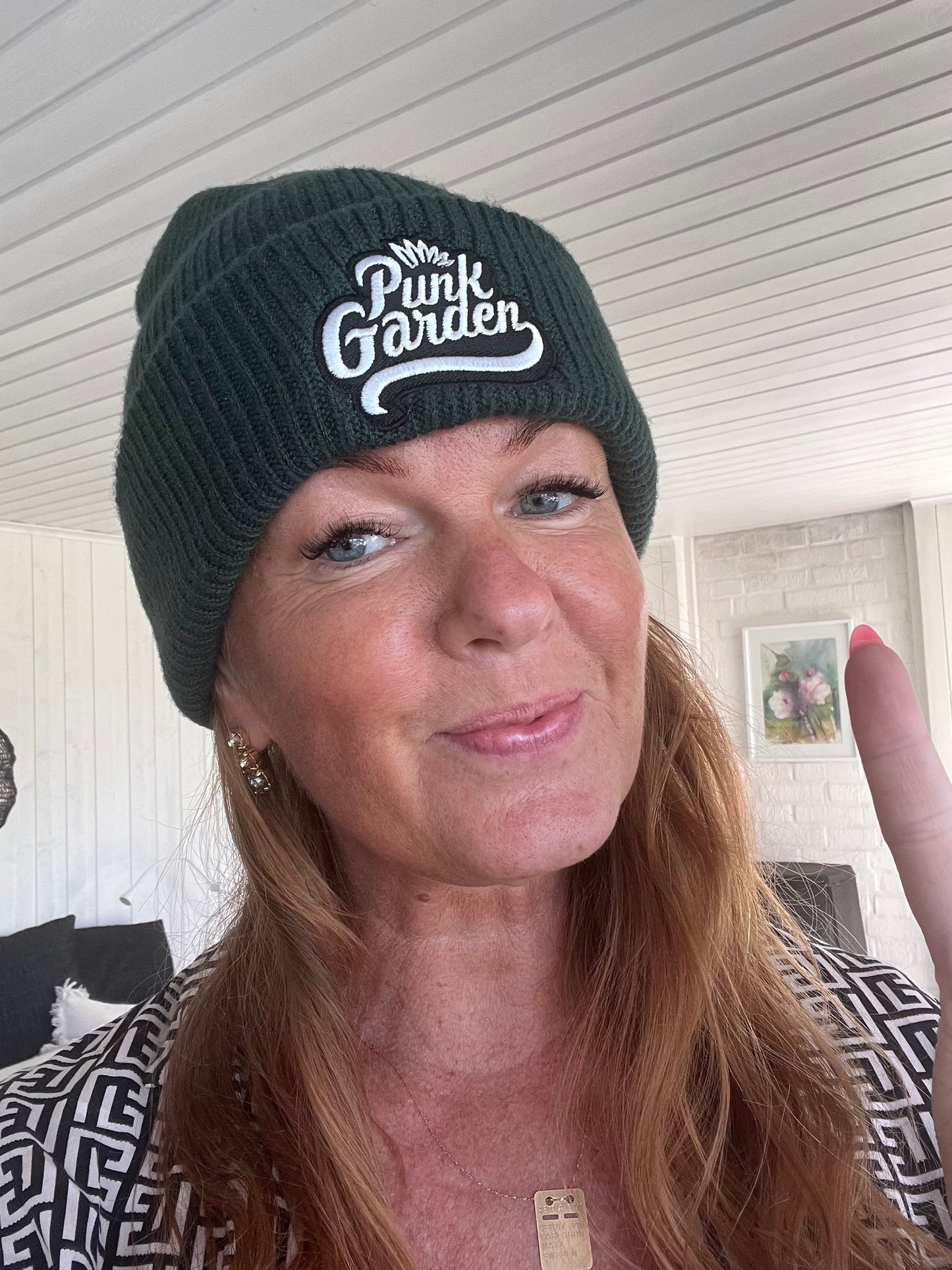 Mössa grön