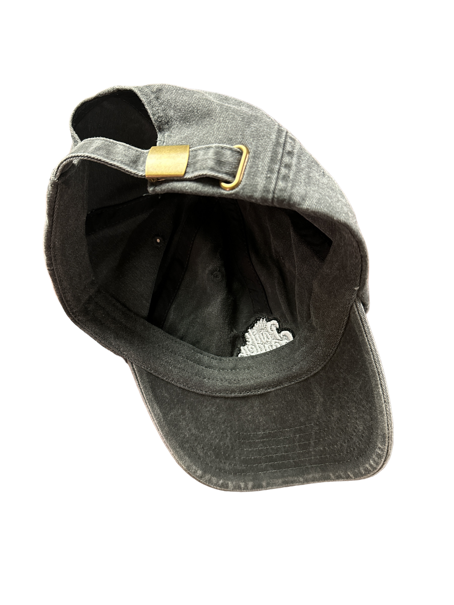 Keps Low Profile Svart Vintage