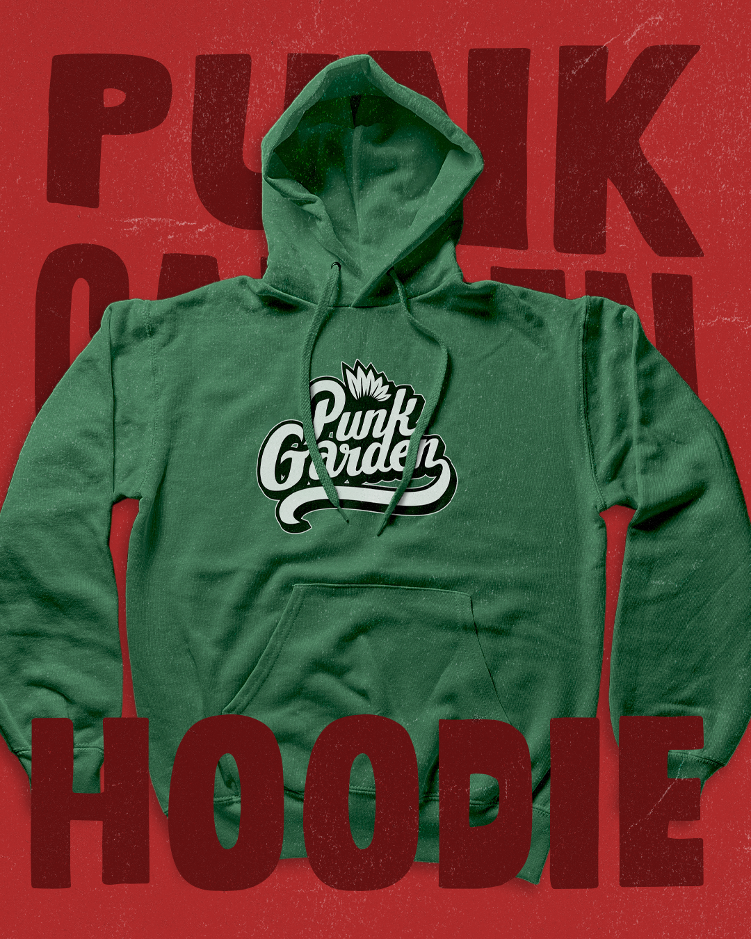 Hoodie Classic Grön