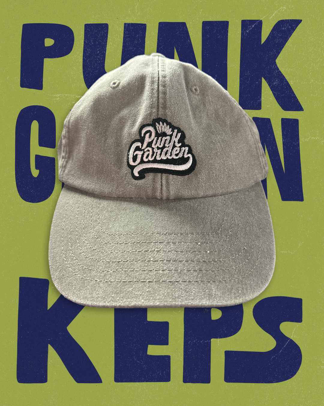 Cap Low Profile Grey Vintage