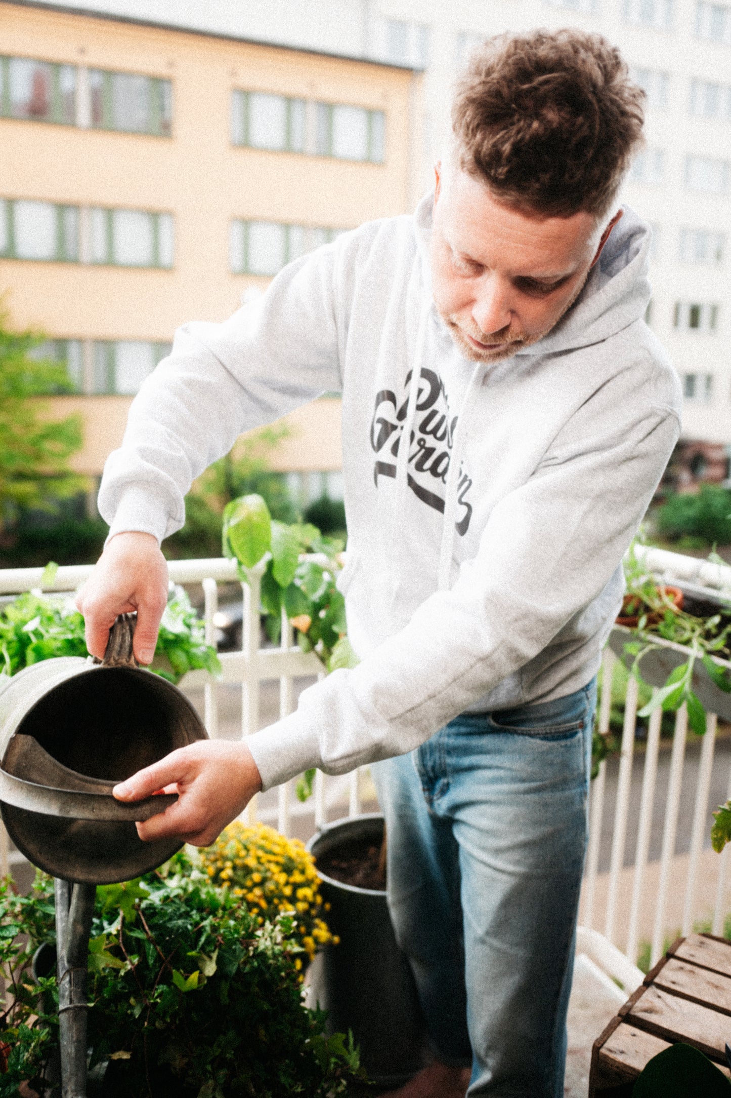 Hoodie Classic Sweat Grå