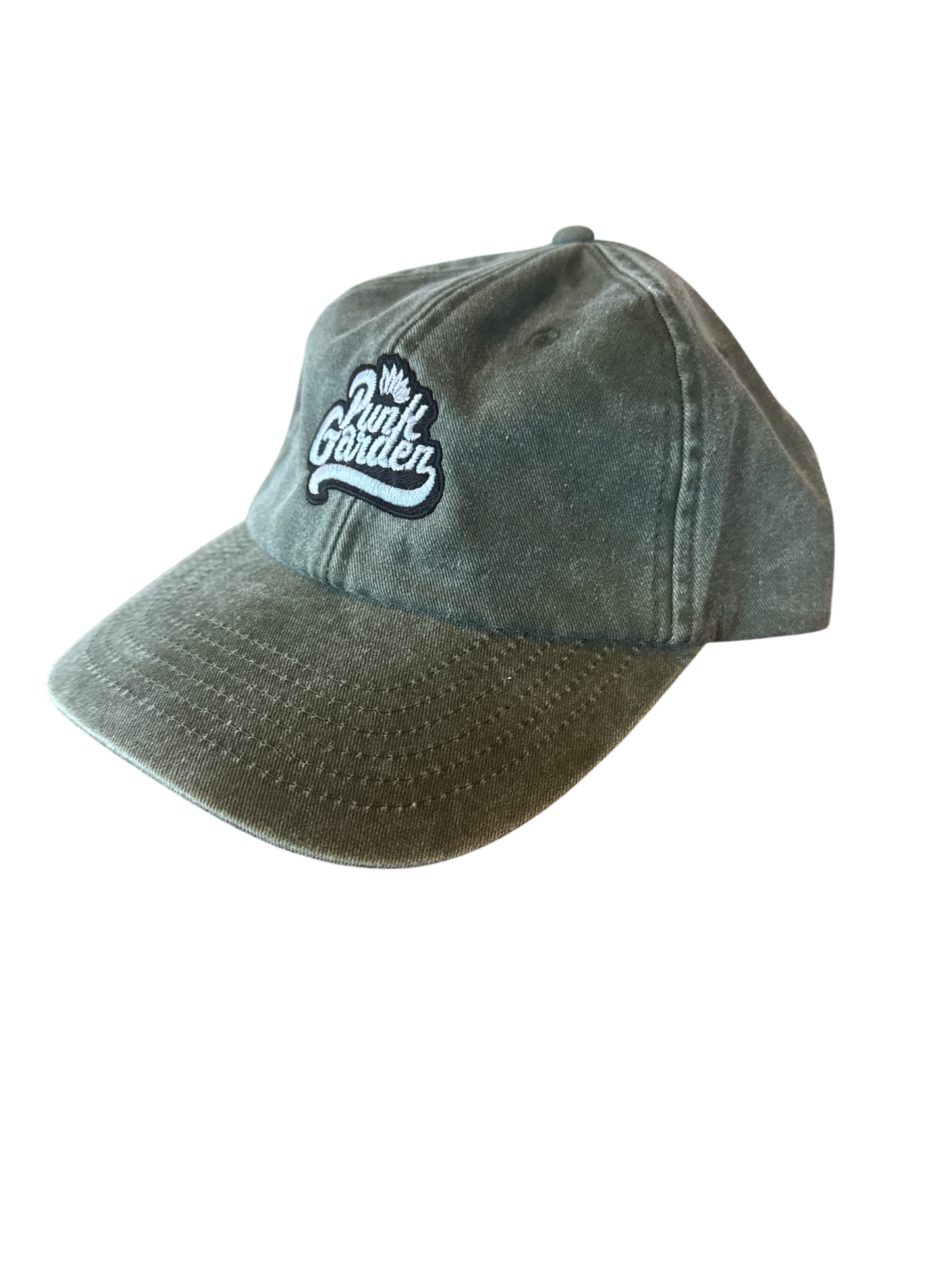Keps Low Profile grön Vintage