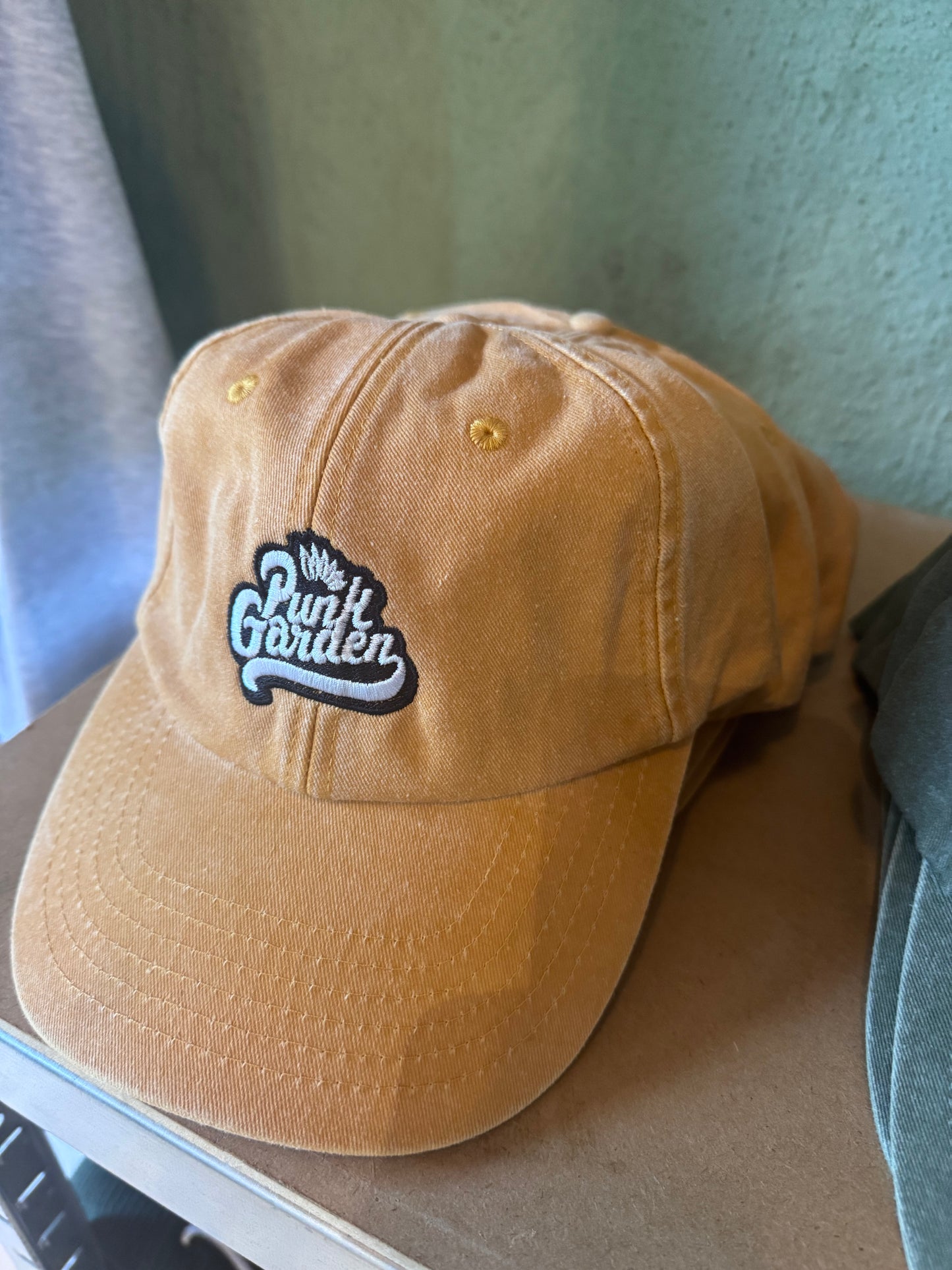 Keps Low Profile gul Vintage