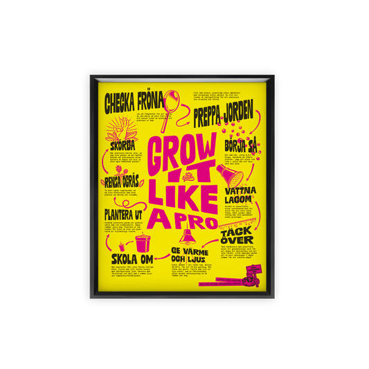 Poster Grow it like a Pro Gul