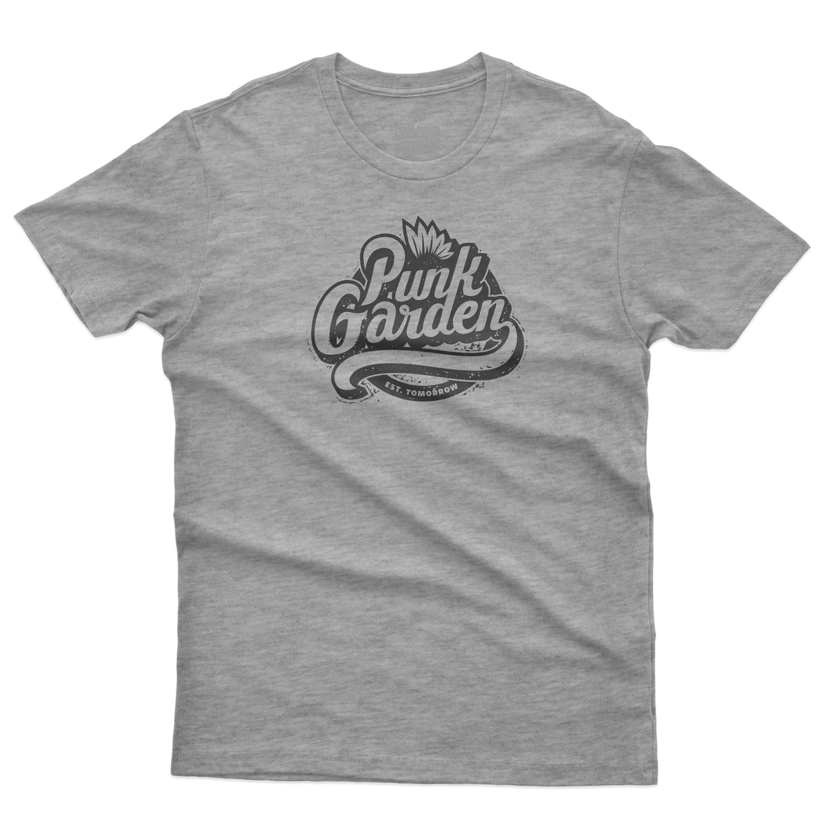 T-shirt regular fit grå